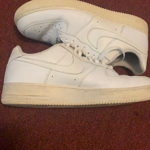 White Air force Ones